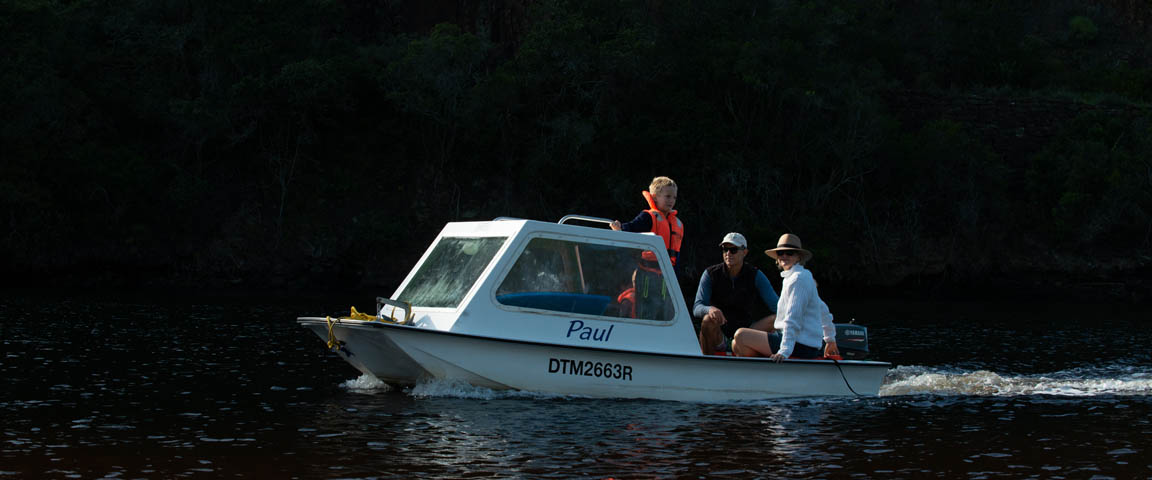 Hire a boat on the Keurbooms River